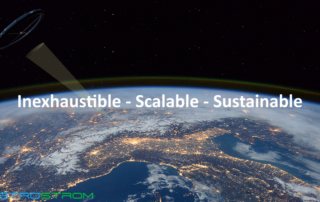 Inexhaustible - Scalable - Sustainable