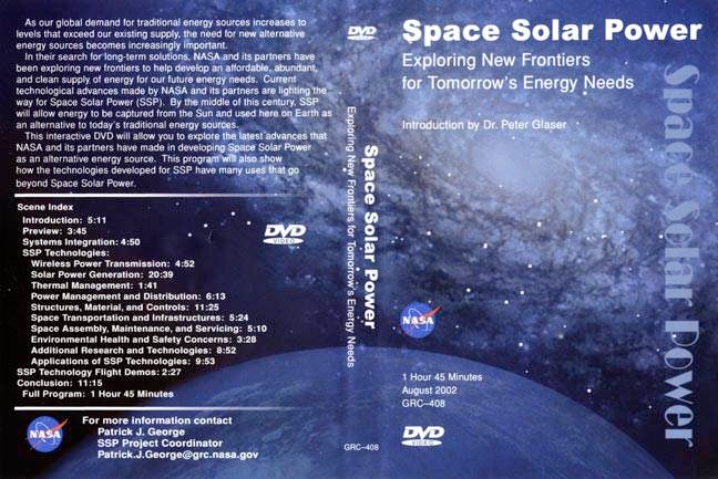 NASA DVD Space Solar Power