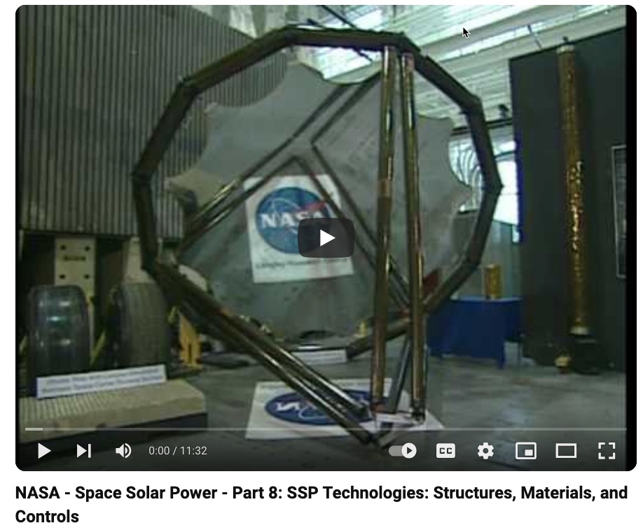 NASA Inflatable Technologies for SBSP